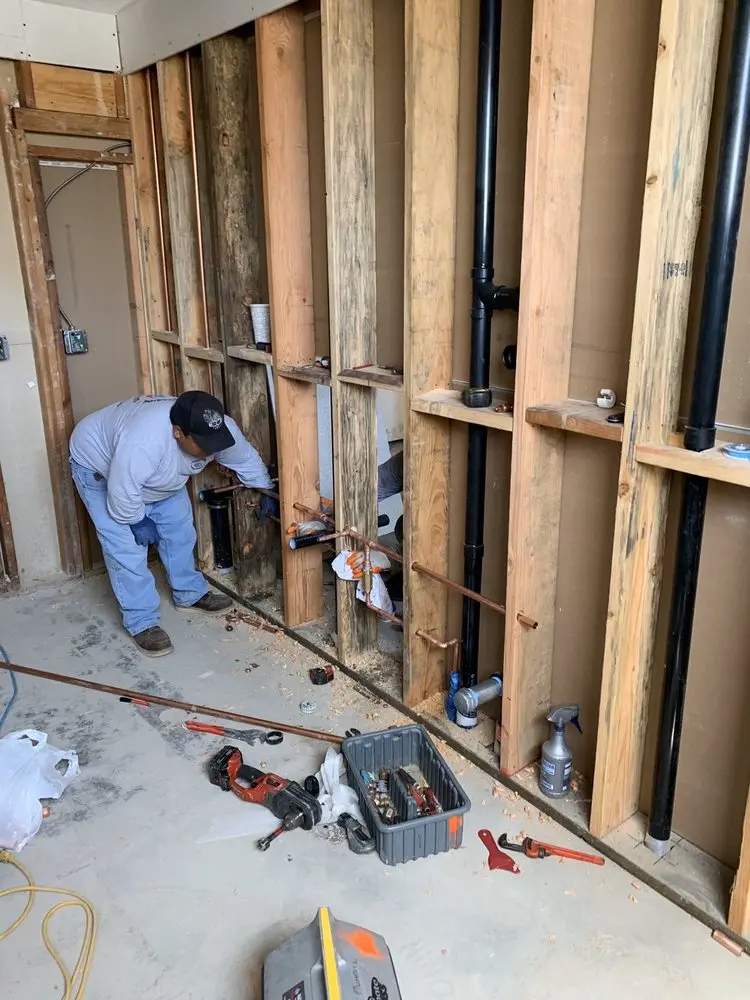 Commercial rough-in plumbing for Gas Line Repair in Sonoma Ranch
